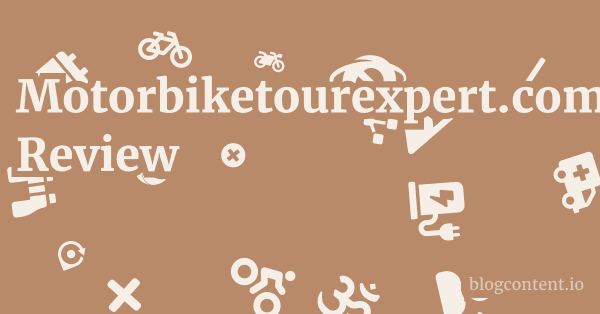 Motorbiketourexpert.com Review 1 by Partners