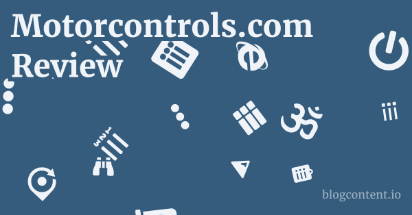 Motorcontrols.com Review 1 by Partners