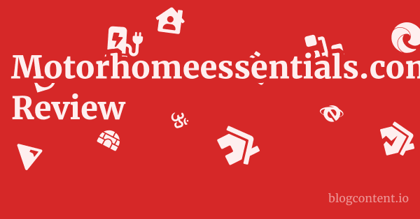 Motorhomeessentials.com Review 1 by Partners