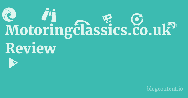 Motoringclassics.co.uk Review 1 by Partners