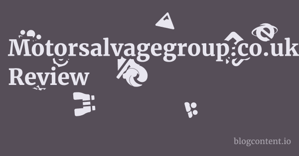 Motorsalvagegroup.co.uk Review 1 by Partners
