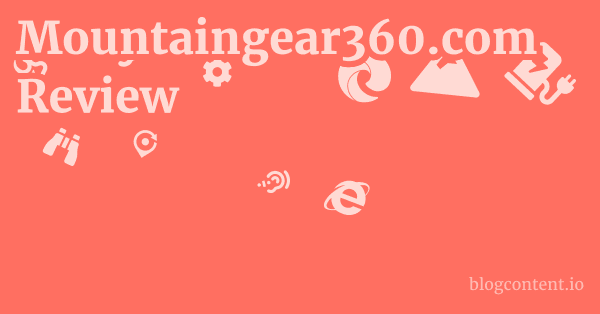 Mountaingear360.com Review 1 by Partners