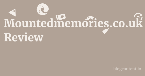 Mountedmemories.co.uk Review 1 by Partners