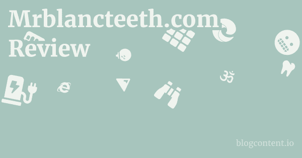 Mrblancteeth.com Review 1 by Partners