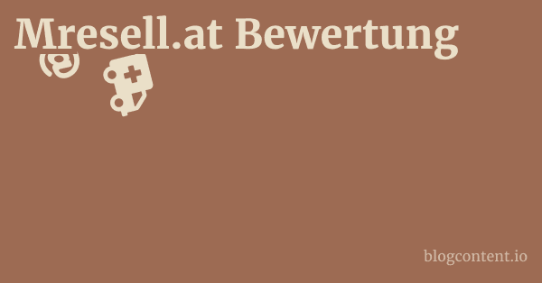 Mresell.at Bewertung