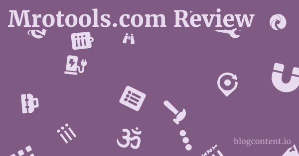 Mrotools.com Review 1 by Partners