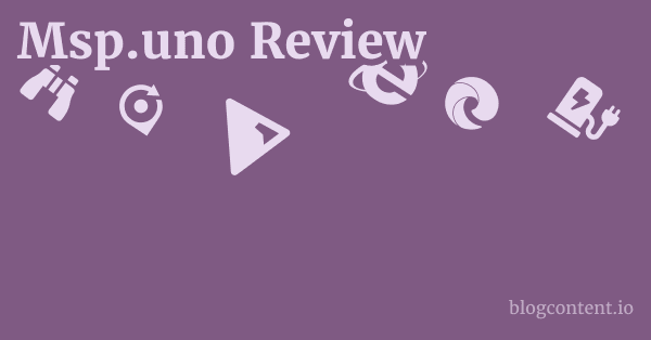 Msp.uno Review 1 by Partners