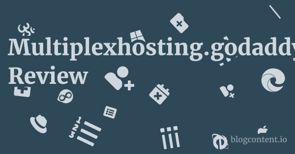Multiplexhosting.godaddysites.com Review 1 by Partners