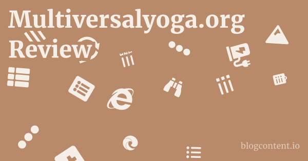 Multiversalyoga.org Review 1 by Partners