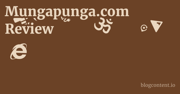 Mungapunga.com Review 1 by Partners