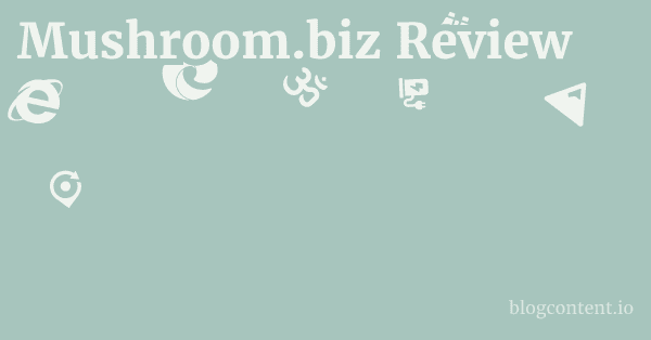 Mushroom.biz Review 1 by Partners