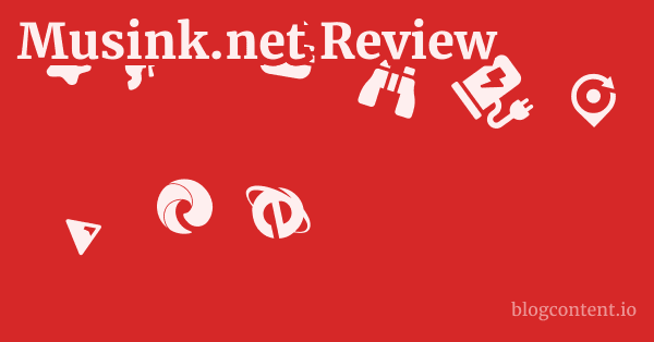 Musink.net Review 1 by Partners