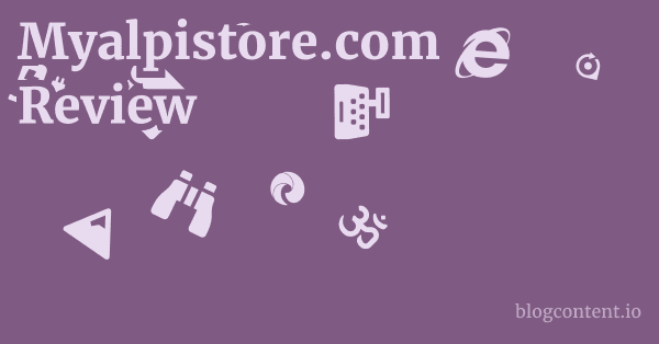 Myalpistore.com Review 1 by Partners