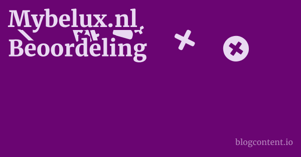 Mybelux.nl Beoordeling 1 by Partners