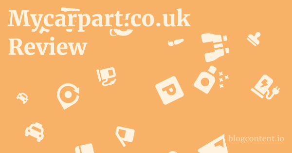 Mycarpart.co.uk Review 1 by Partners