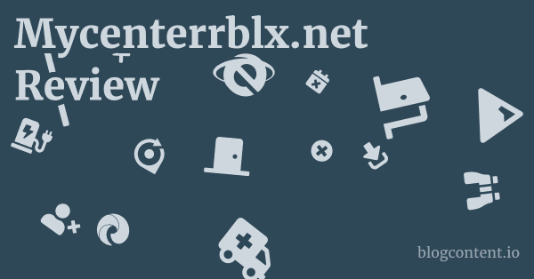 Mycenterrblx.net Review 1 by Partners