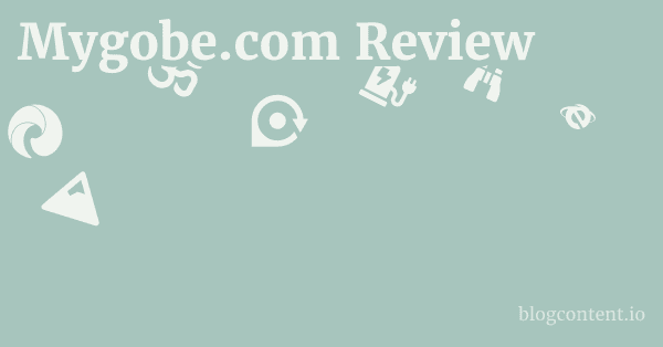 Mygobe.com Review 1 by Partners
