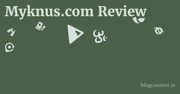Myknus.com Review 1 by Partners