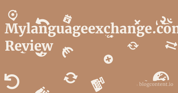 Mylanguageexchange.com Review 1 by Partners