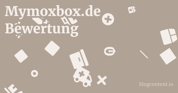 Mymoxbox.de Bewertung 1 by Partners
