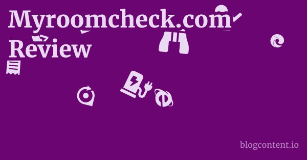 Myroomcheck.com Review 1 by Partners