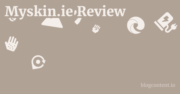 Myskin.ie Review 1 by Partners