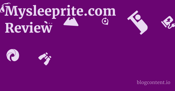 Mysleeprite.com Review 1 by Partners