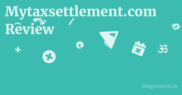 Mytaxsettlement.com Review 1 by Partners
