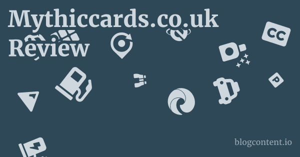 Mythiccards.co.uk Review 1 by Partners