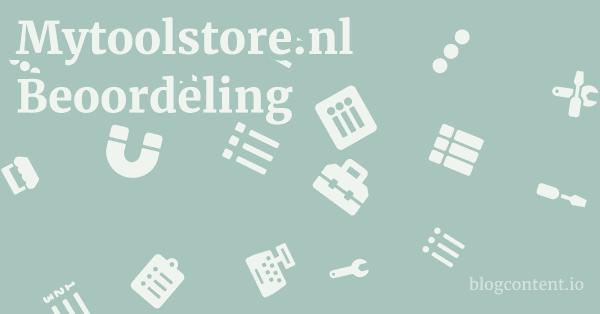 Mytoolstore.nl Beoordeling 1 by Partners