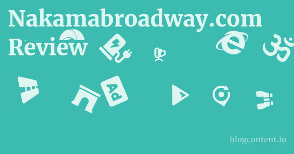 Nakamabroadway.com Review 1 by Partners