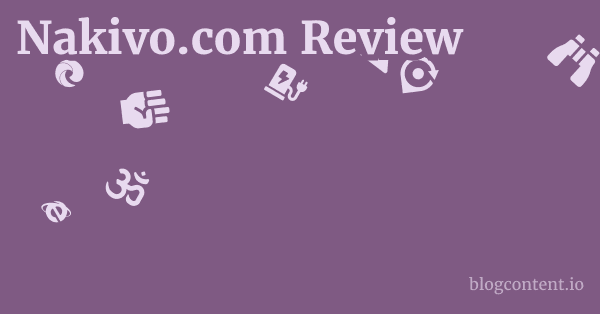 Nakivo.com Review 1 by Partners