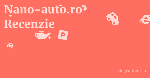 Nano-auto.ro Recenzie 1 by Partners
