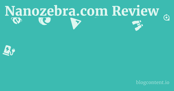 Nanozebra.com Review 1 by Partners