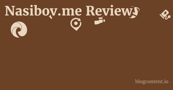 Nasibov.me Review 1 by Partners