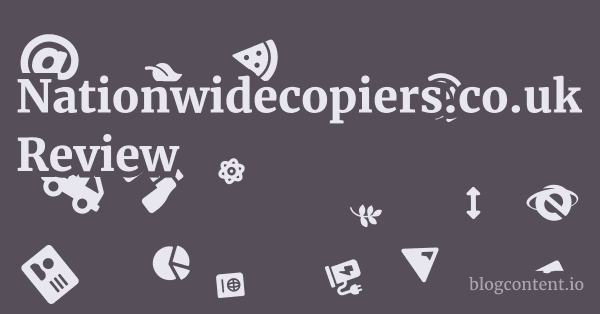 Nationwidecopiers.co.uk Review 1 by Partners