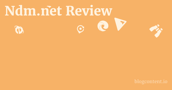 Ndm.net Review 1 by Partners