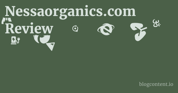 Nessaorganics.com Review 1 by Partners
