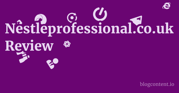 Nestleprofessional.co.uk Review 1 by Partners