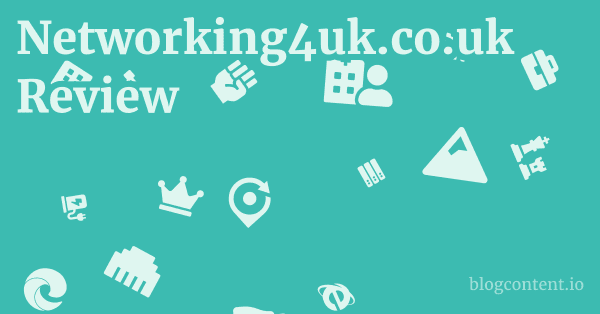 Networking4uk.co.uk Review 1 by Partners