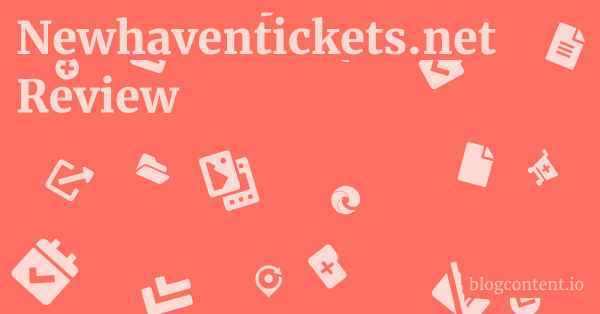 Newhaventickets.net Review 1 by Partners