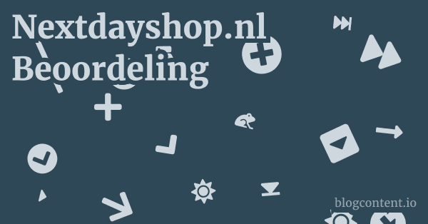 Nextdayshop.nl Beoordeling 1 by Partners