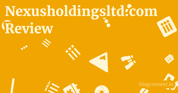 Nexusholdingsltd.com Review 1 by Partners