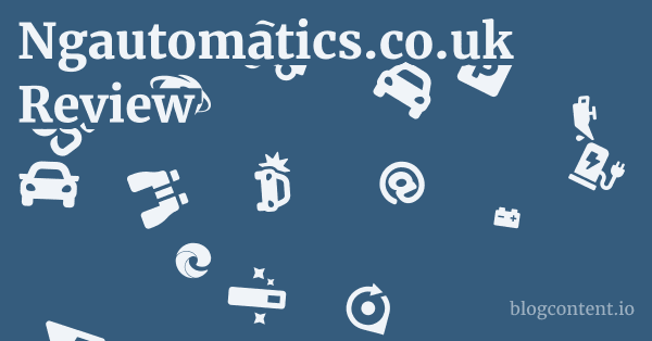 Ngautomatics.co.uk Review 1 by Partners