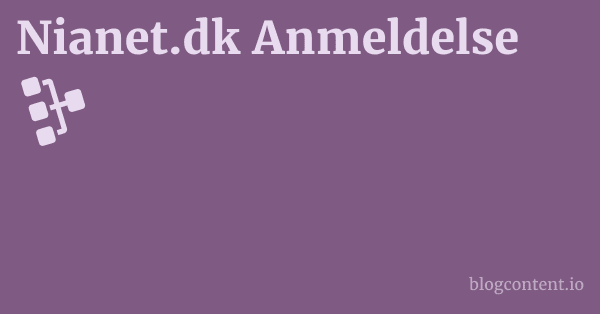 Nianet.dk Anmeldelse 1 by Partners