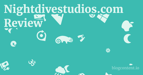 Nightdivestudios.com Review 1 by Partners