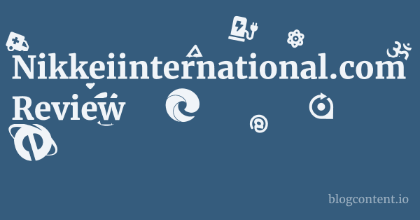 Nikkeiinternational.com Review 1 by Partners