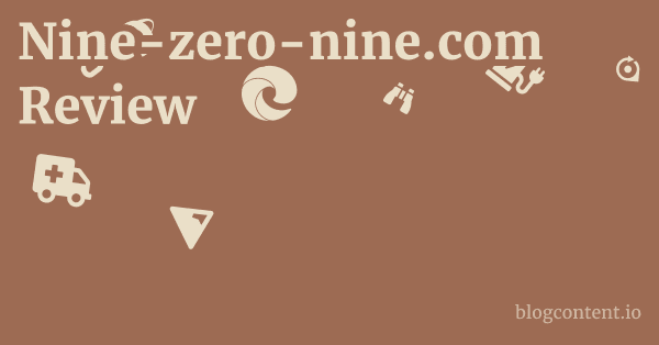 Nine-zero-nine.com Review 1 by Partners