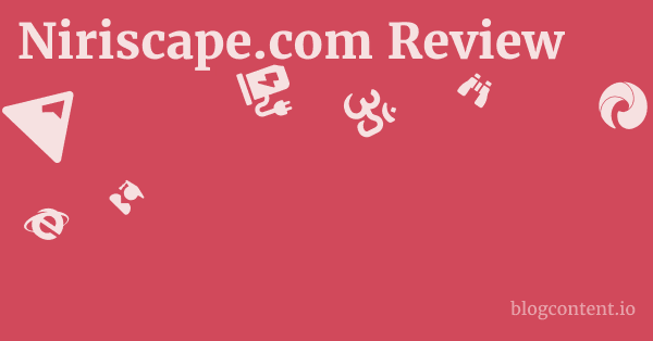 Niriscape.com Review 1 by Partners