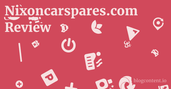 Nixoncarspares.com Review 1 by Partners
